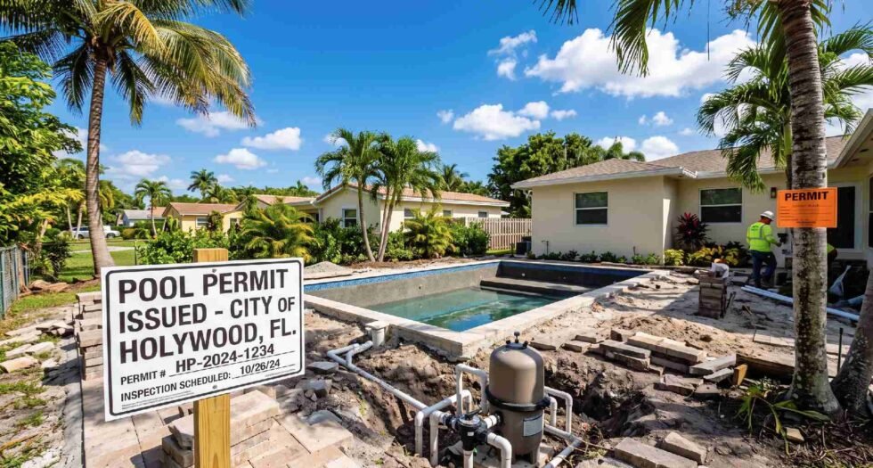 pool permits Hollywood Florida